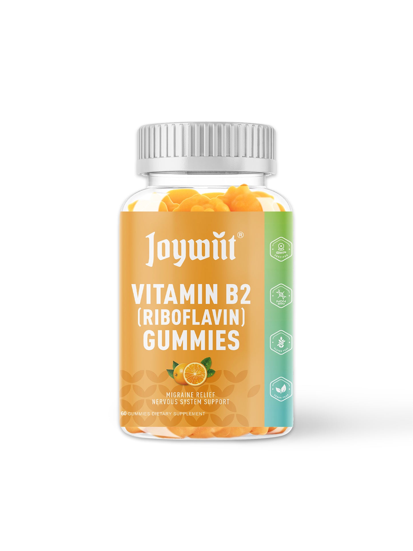 Vitamin B2(Riboflavin) Gummies（120 Count） - JOYWIIT