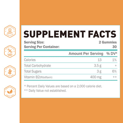 Vitamin B2(Riboflavin) Gummies - JOYWIIT