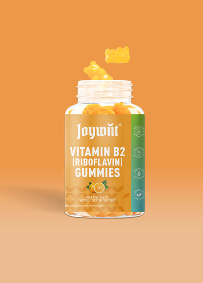 Vitamin B2(Riboflavin) Gummies（120 Count） - JOYWIIT