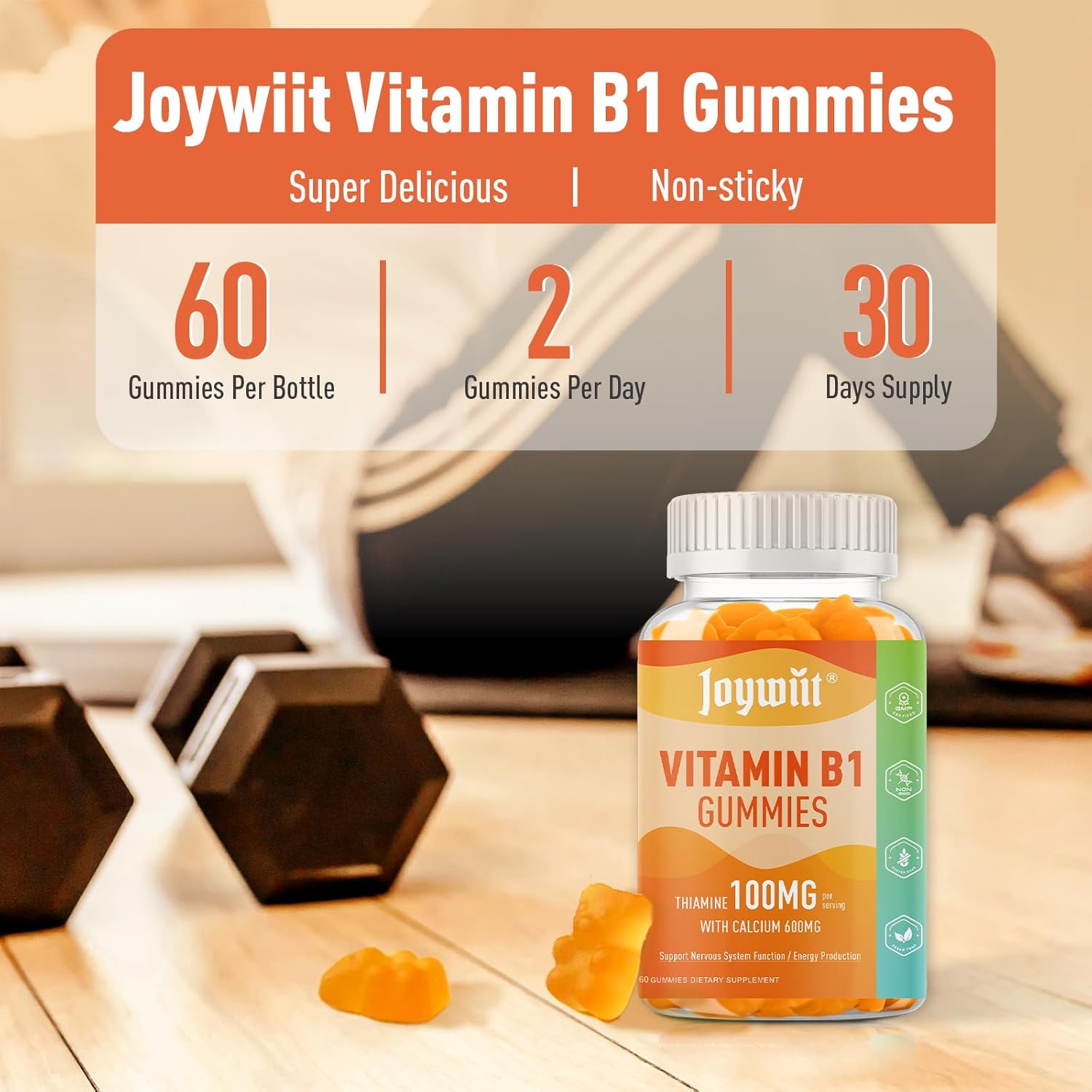 Vitamin B1 Gummies - JOYWIIT