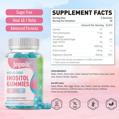 Sugar Free Inositol Gummies - JOYWIIT