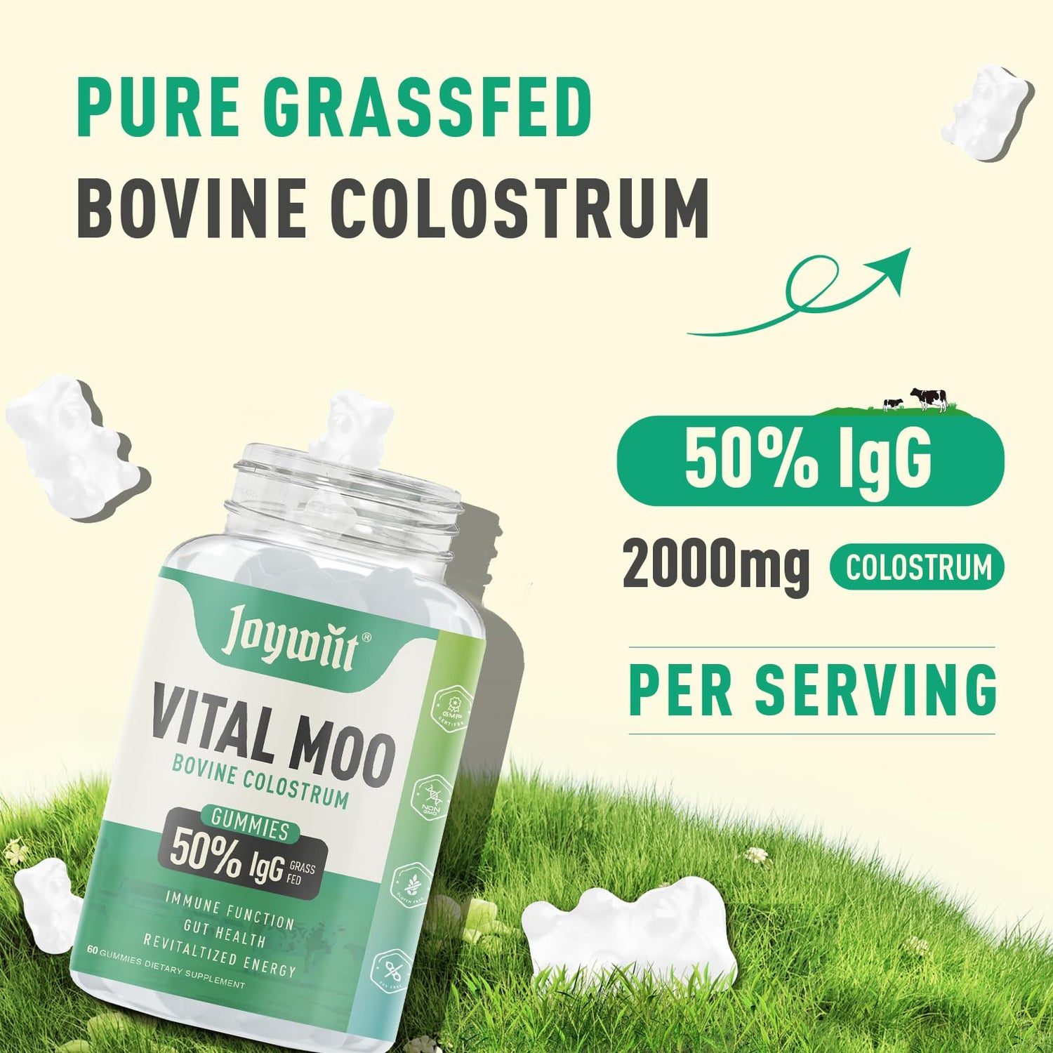 Bovine Colostrum Gummies - JOYWIIT