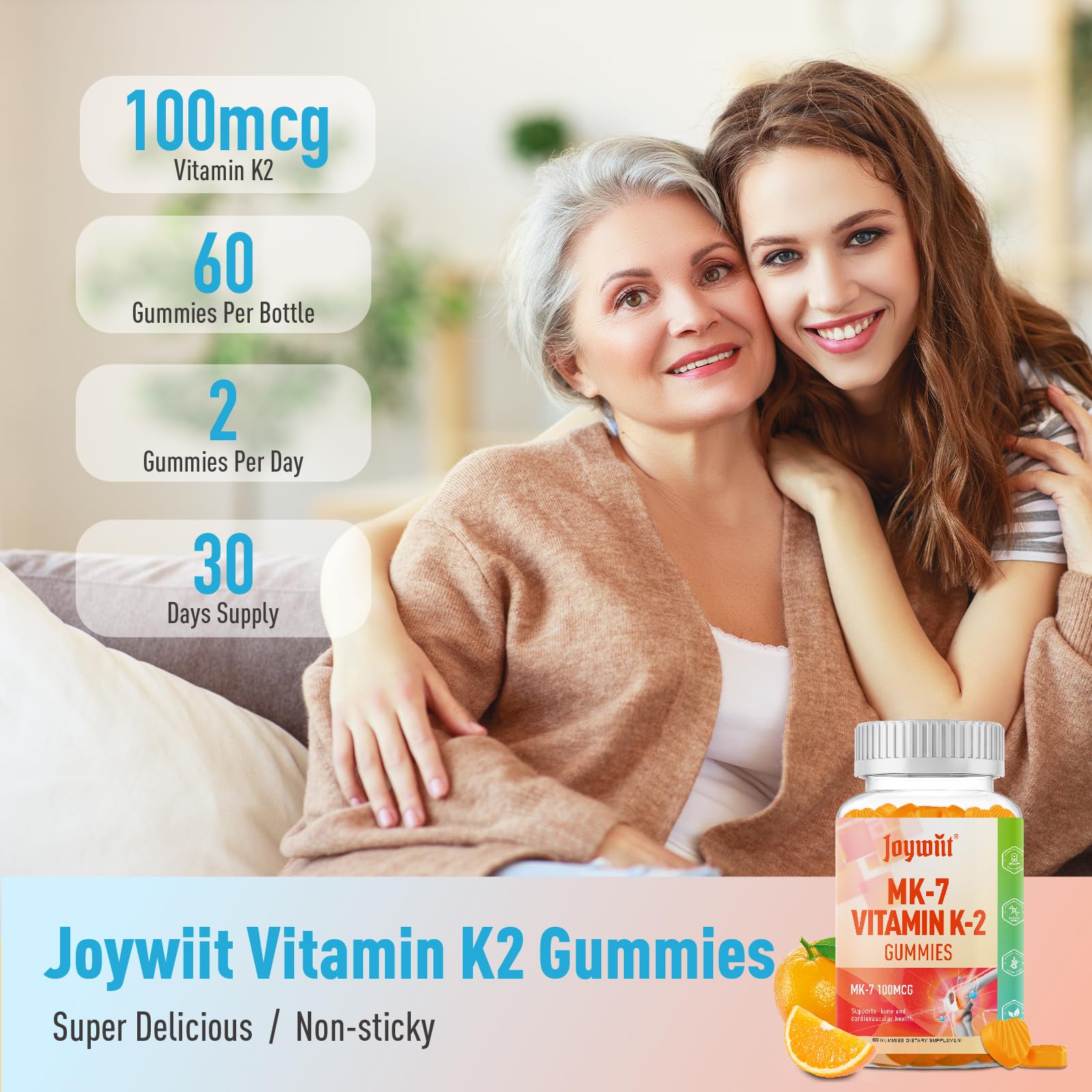 Vitamin K2 MK-7 Gummies - JOYWIIT